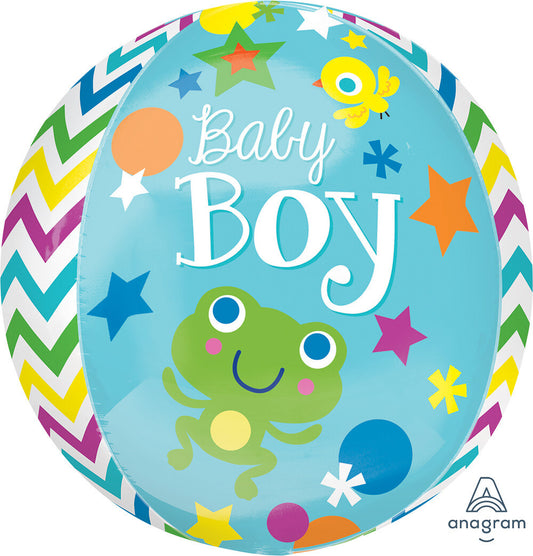Globo Baby Boy Frog ORBZ helio