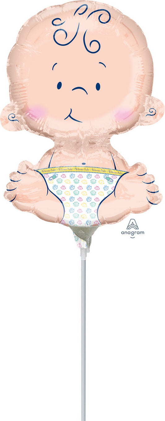 Globo Baby Minishape 14 pulgadas centro de mesa