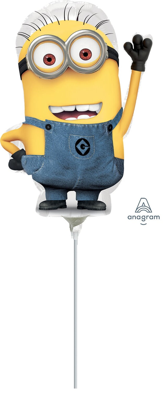 Globo Minion 14 pulgadas centro de mesa