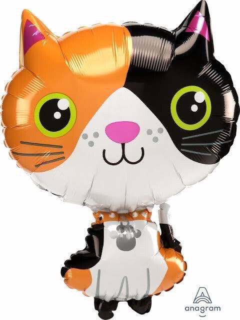 Globo Gatito Calico Juniorshape Helio