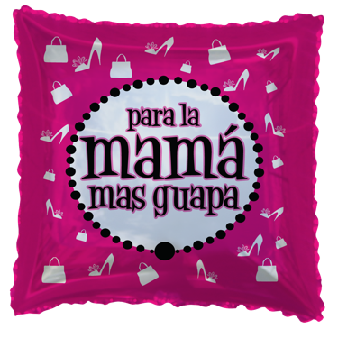 Globo Para la Mama más Guapa 18 pulgadas Helio