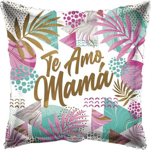 Globo Te Amo Mamá 18 pulgadas Helio