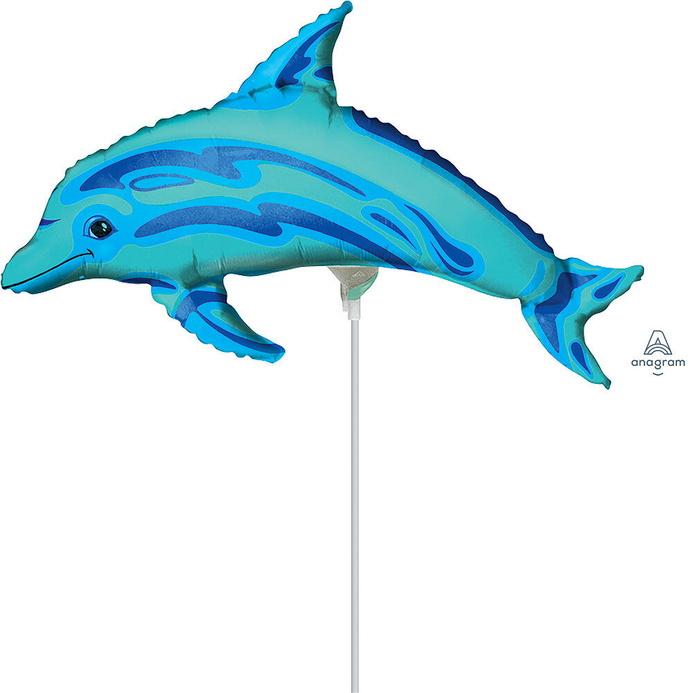 Iridescent Dolphin 14 inch Centerpiece