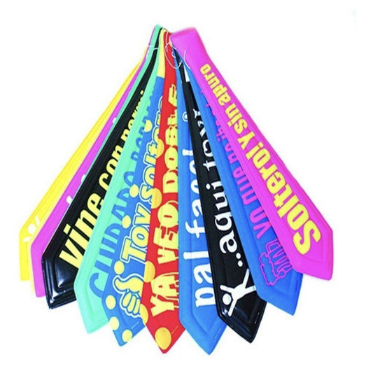 Corbata Neon Mensaje 12 Pzas