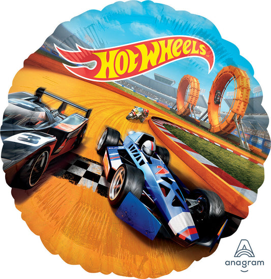 Globo Hot Wheels 18 pulgadas Helio