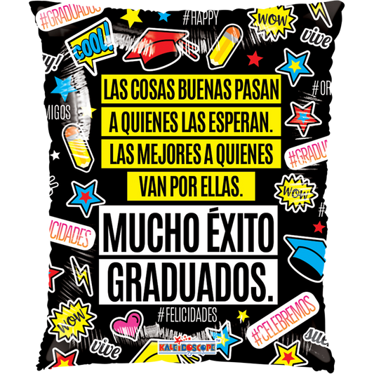 Mucho exito graduados 22 pulgadas