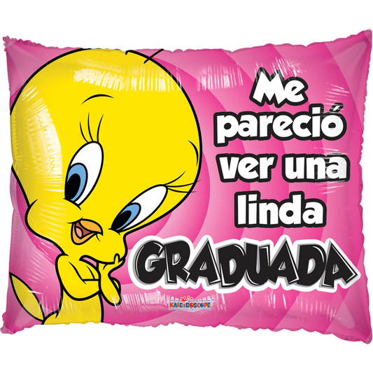 Me parecio ver una graduada 22 pulgadas