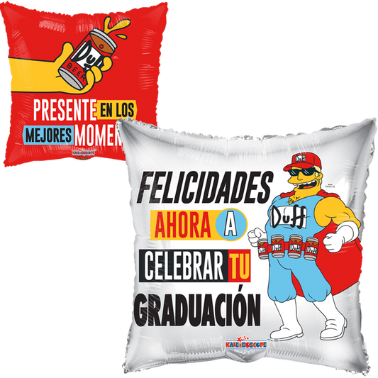 Felicidades ahora a celebrar 18 pulgadas