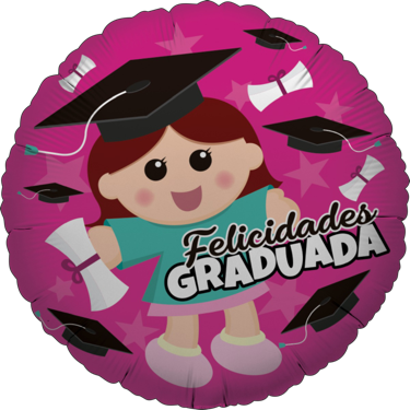Felicidades Graduada! 18 pulgadas