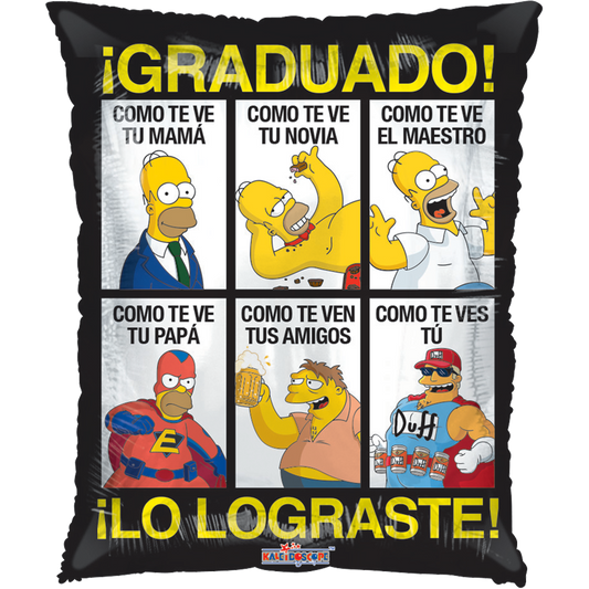 Graduado Lo Lograste 22 pulgadas