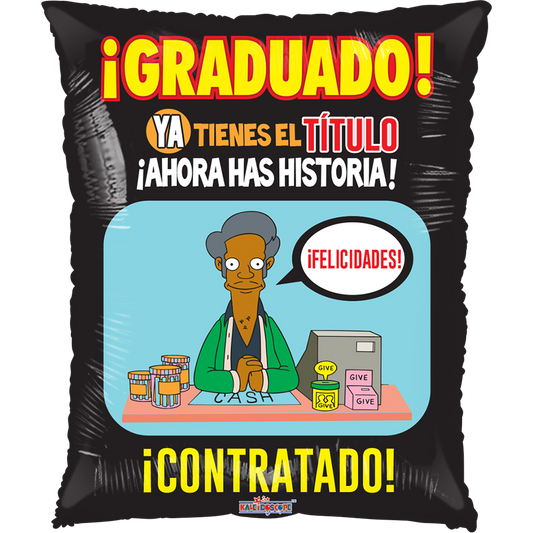 Graduado ya tienes el titulo 22 pulgadas