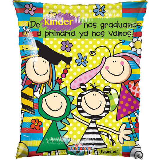 De kinder nos graduamos 22 pulgadas