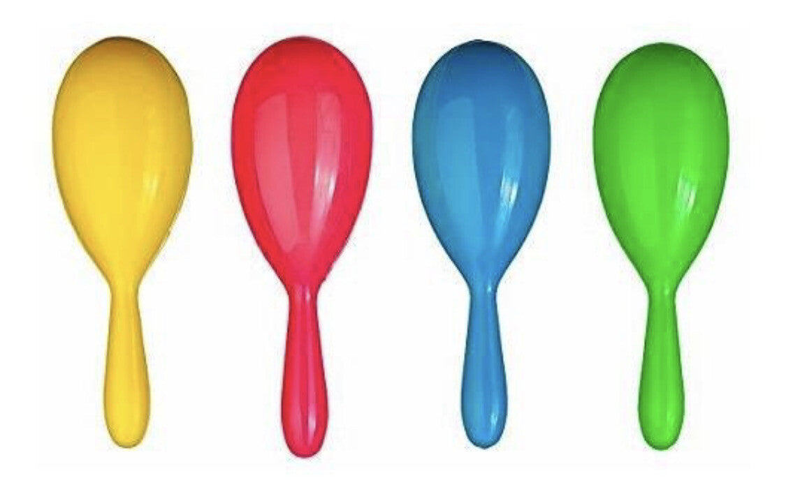 Maraca luz led fiesta batucada