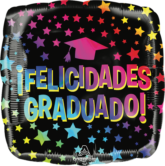Felicidades Graduado 9 pulgadas centro de mesa