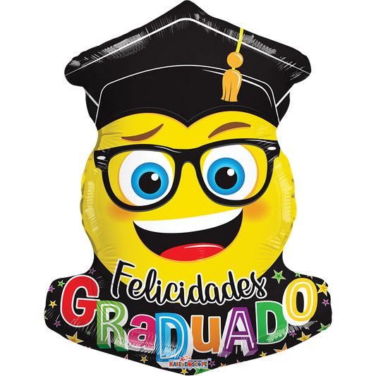 Felicidades Graduado 22 pulgadas Helio