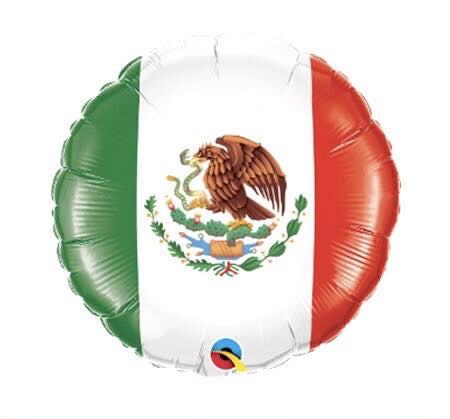 Globo Bandera 18 pulgadas Helio