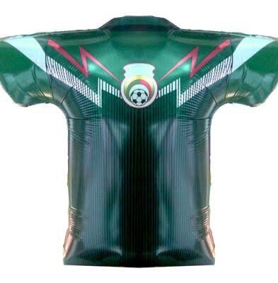 Globo Playera Mexico 22 pulgadas