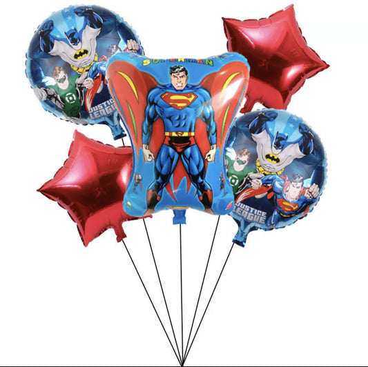 Kit de globos Superman 5 Pzas