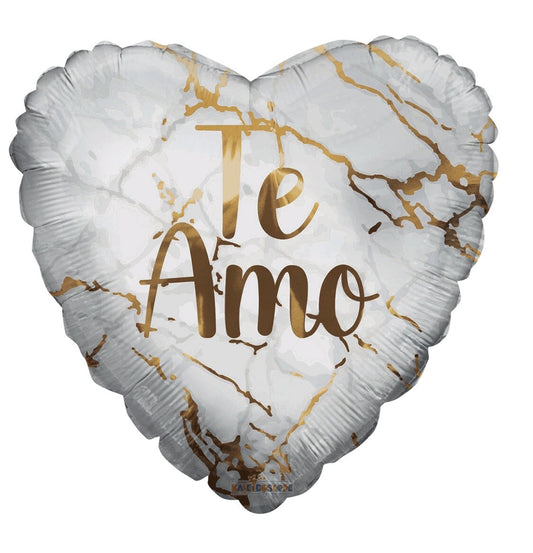 Globo Amor Te amo mármol 18 pulgadas