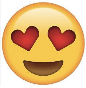 Globo Emoji Corazones 18 pulgadas Helio