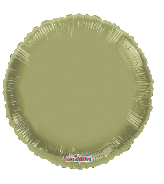 9 inch Circle Balloon VINTAGE Colors