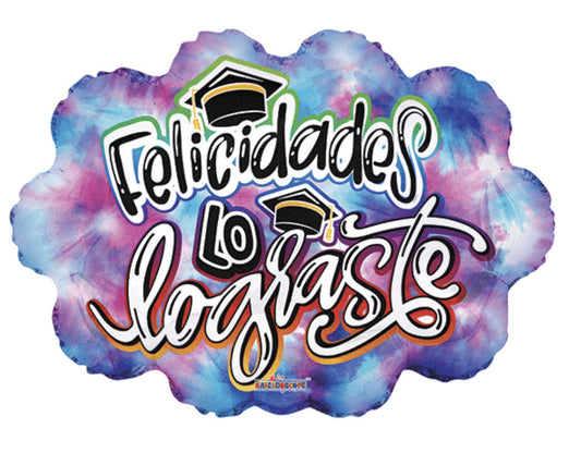 Felicidades Lo lograste 22 pulgadas Helio