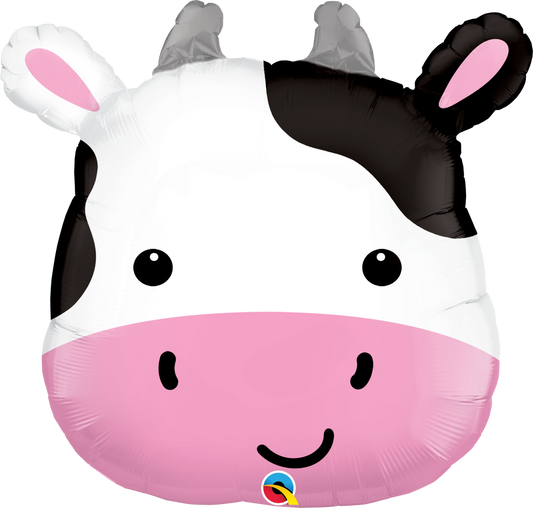 Cara de Vaca Fun Qualatex Supershape Helio