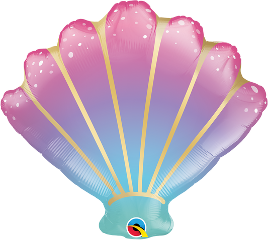 Globo Ostra Pastel Qualatex Supershape Helio