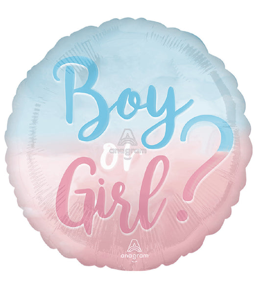 Globo boy or girl 18 pulgadas Helio