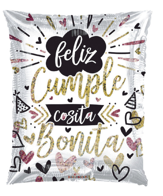Feliz Cumple Cosa bonita 22 pulgadas Helio