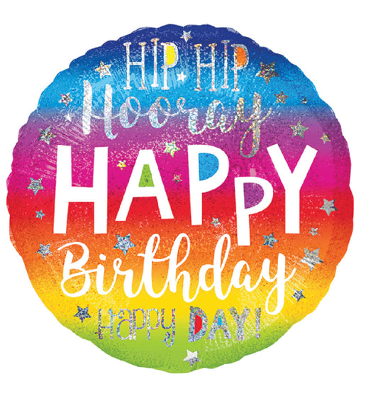 Globo HipHop Hooray 18 pulgadas helio