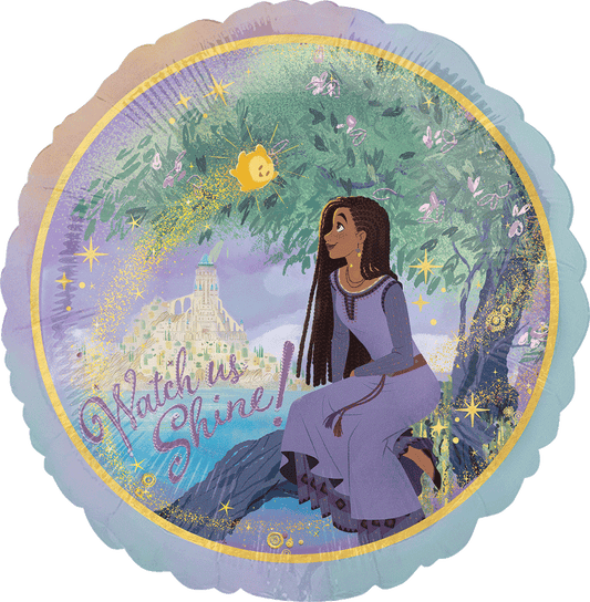 Globo Wish de disney 18 pulgadas helio