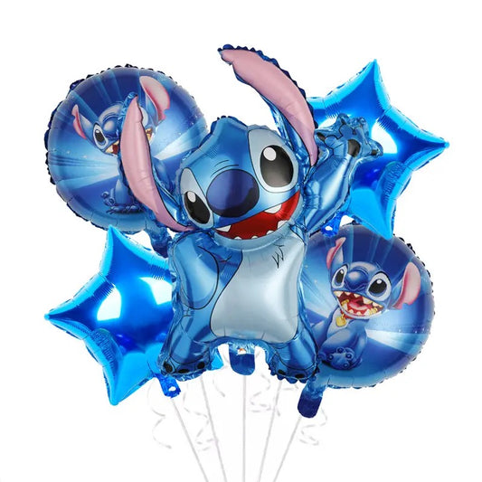 Kit de globos Stitch 5 Pzas