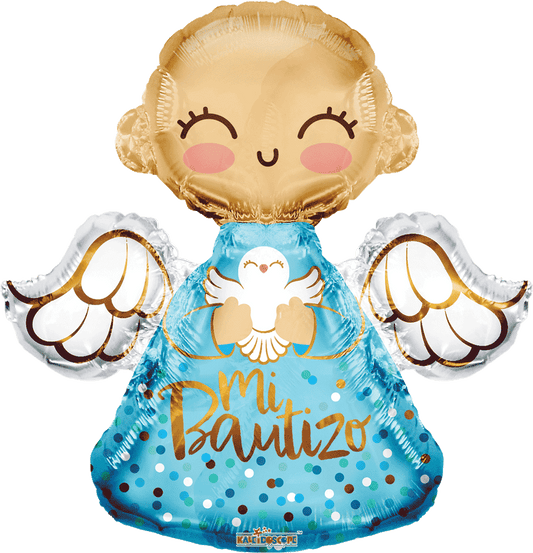 Mi Bautizo Angel Azul Shape
