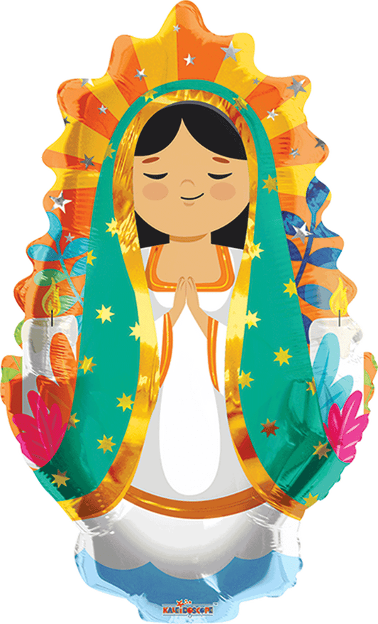 Globo Virgencita Supershape helio