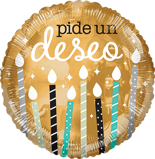 Globo de Cumpleaños 18" Pide un deseo para el