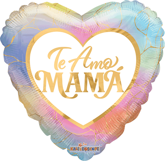 Globo Te Amo Mamá Iris 18 pulgadas