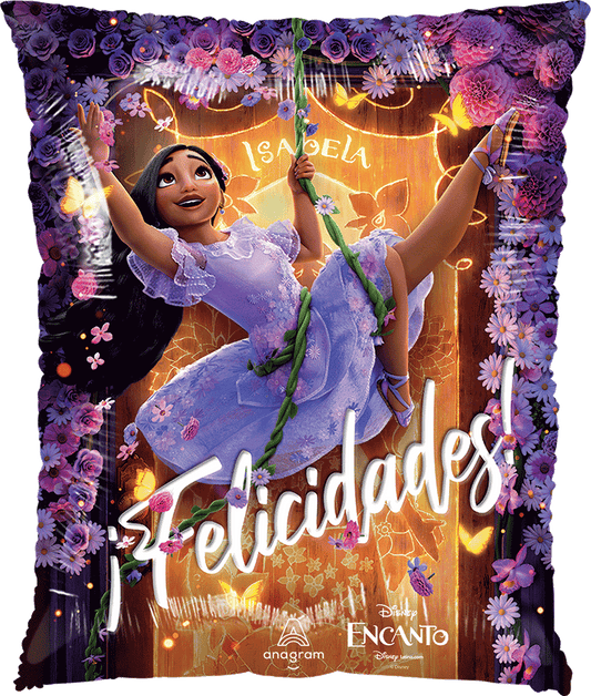 Encanto Isabela Feliz Cumple 22 Pulgadas
