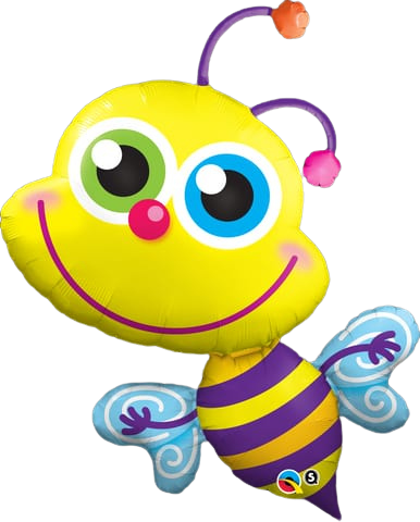 Globo Abeja Sonriente 40" QUALATEX