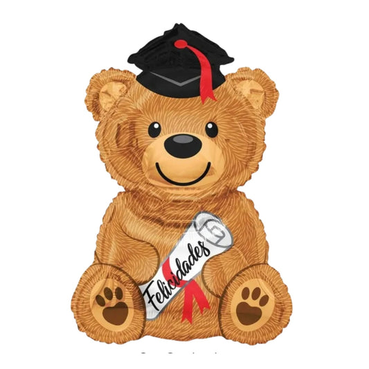 Globo Graduacion Oso Supershape Helio