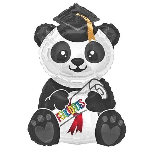 Globo Graduacion Panda Supershape Helio