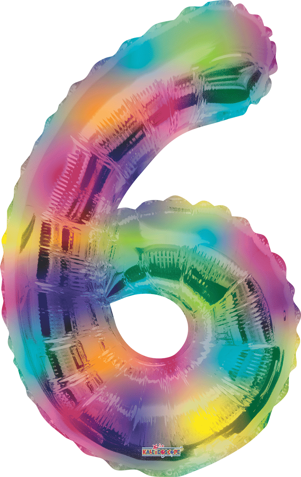 Globo Numeros 34 pulgadas Multicolor Anagram