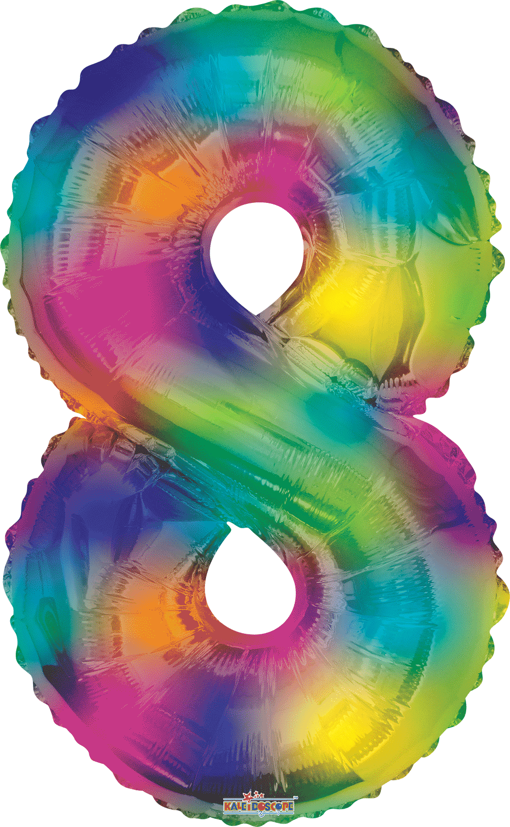 Globo Numeros 34 pulgadas Multicolor Anagram