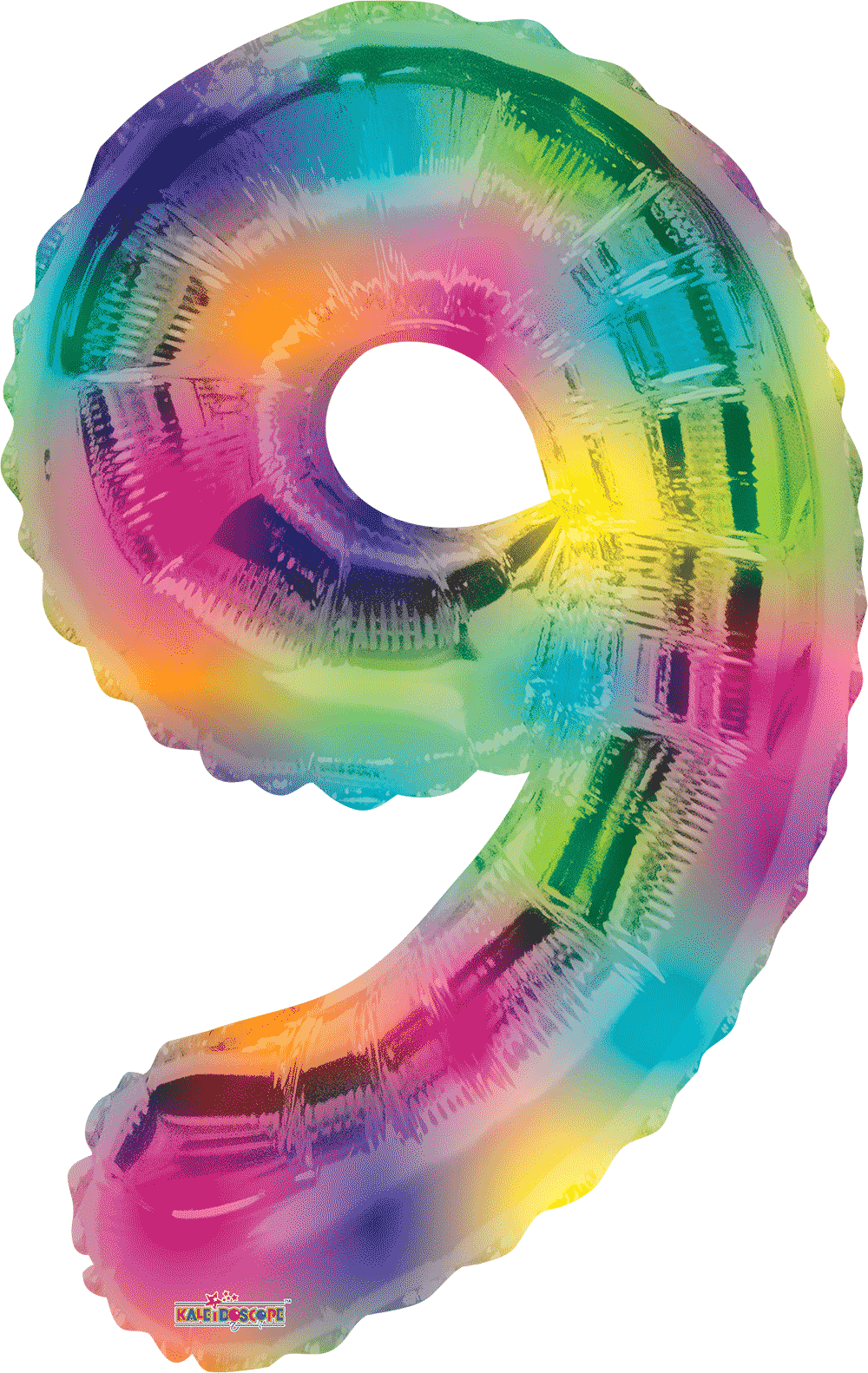 Globo Numeros 34 pulgadas Multicolor Anagram